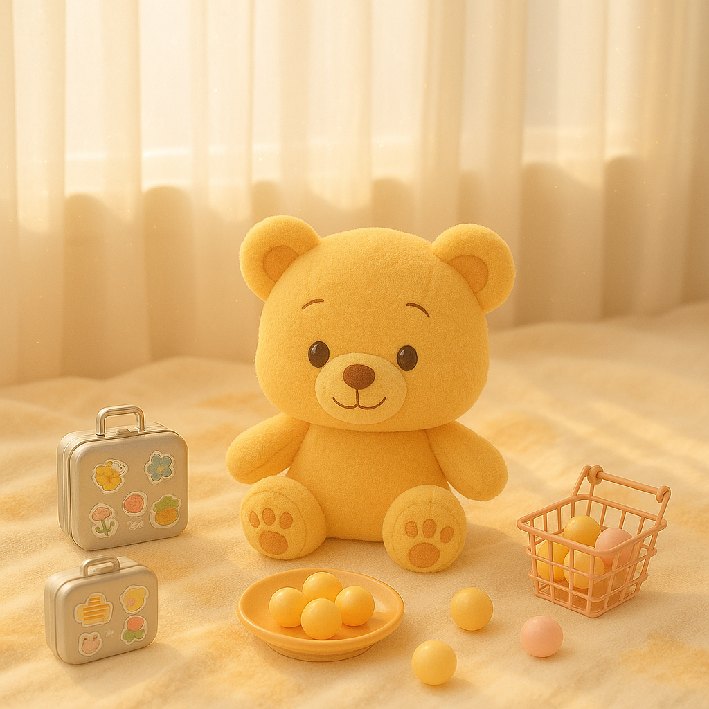 B-【Winn.ie-the-P.ooh】Lucky Scoop Suitcase Set – 14" Edition